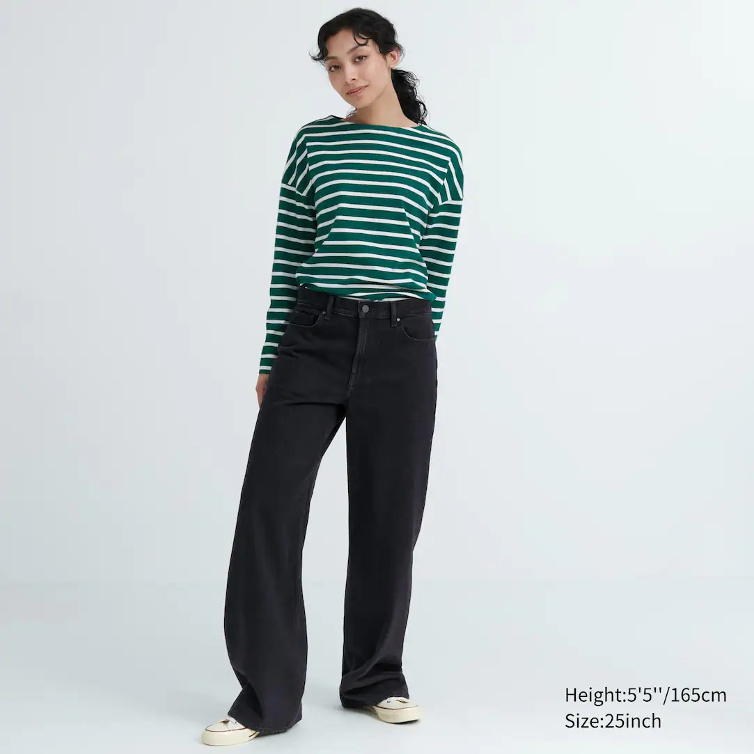 Low Rise Baggy Fit Jeans | UNIQLO (UK)