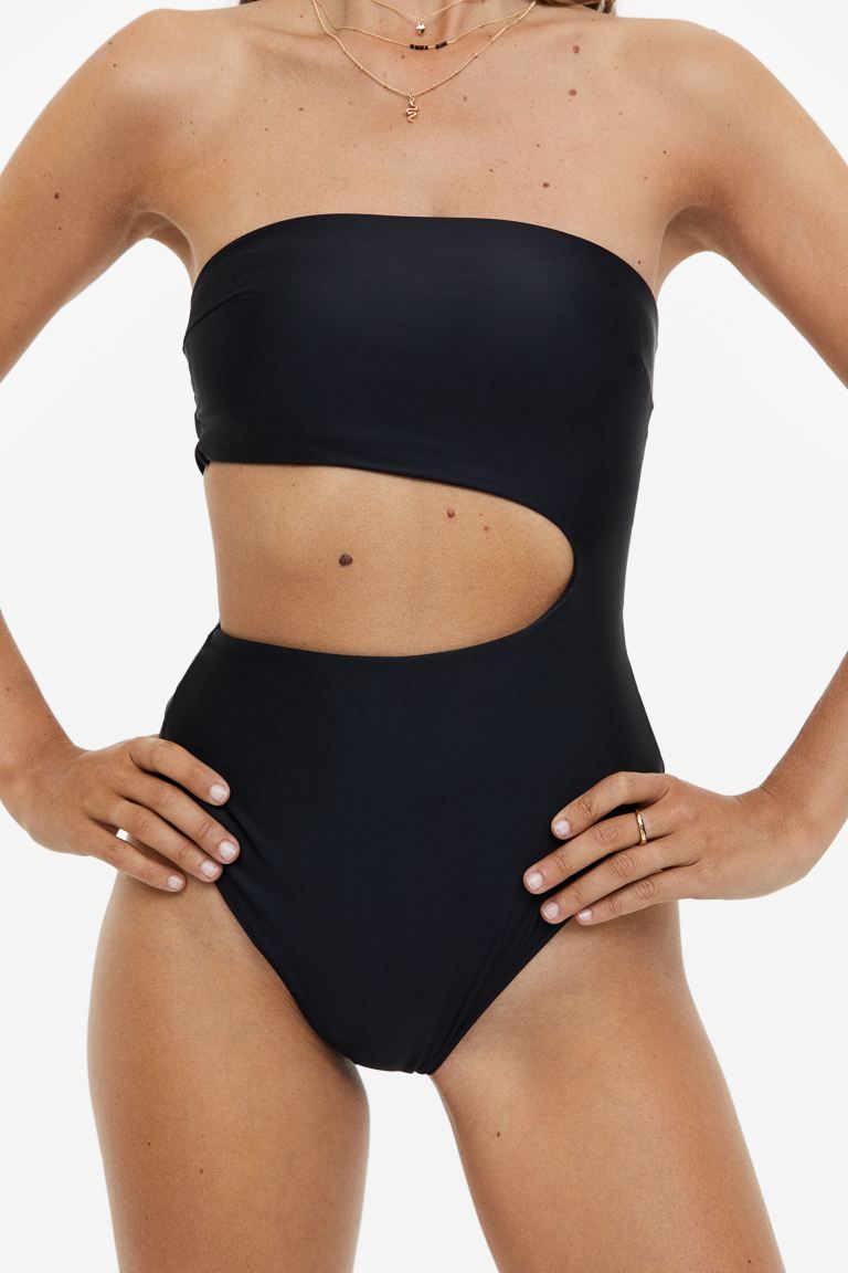 High Leg Bandeau Swimsuit | H&M (US + CA)