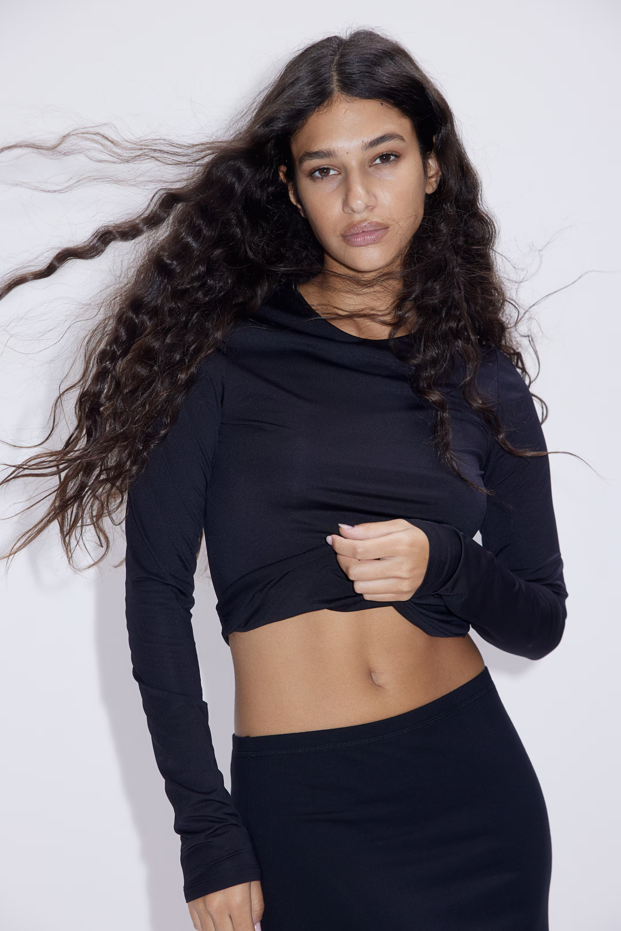 Long-Sleeved Jersey Top | H&M (US + CA)