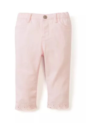 OshKosh B'gosh Baby Girls Woven Pants, Pink, 12 Months | Belk