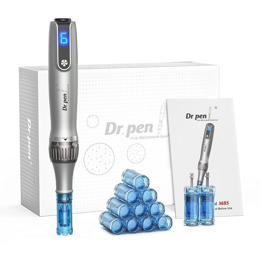 Dr. Pen Ultima M8S Microneedling Pen: Wireless Microneedling Pen- 12 Replacement Cartridges | Amazon (UK)