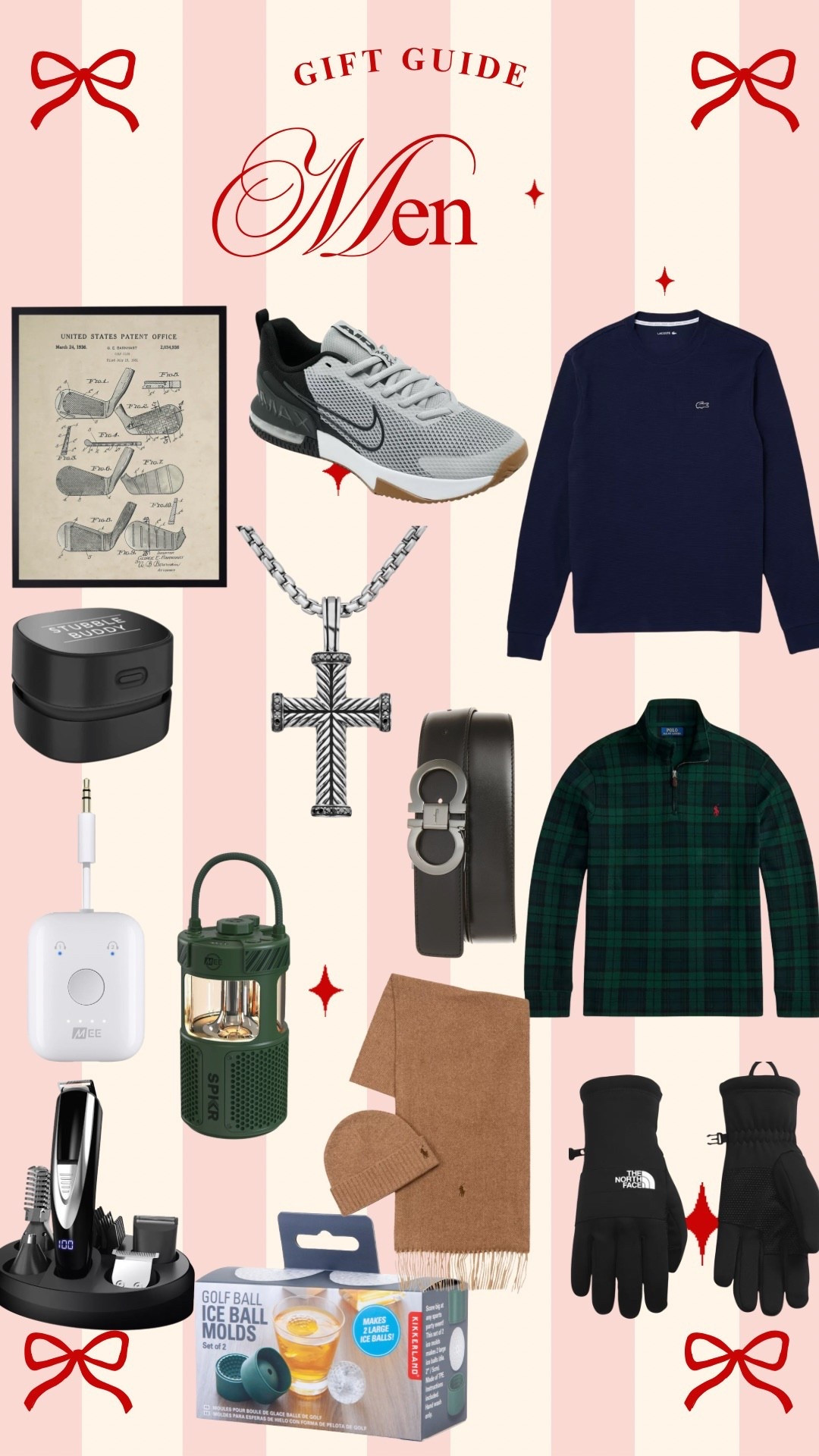 Men’s gift guide 
Holiday presents 
Christmas gifts 
For men 
Golf
Polo

#LTKMens #LTKFindsUnder100 #LTKHoliday