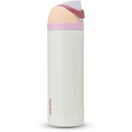 Owala FreeSip Insulated Stainless Steel Water Bottle with Straw for Sports, Travel, and School BPA-Free Sports Water Bottle, 24 oz, Coastal Mist | Walmart (US)