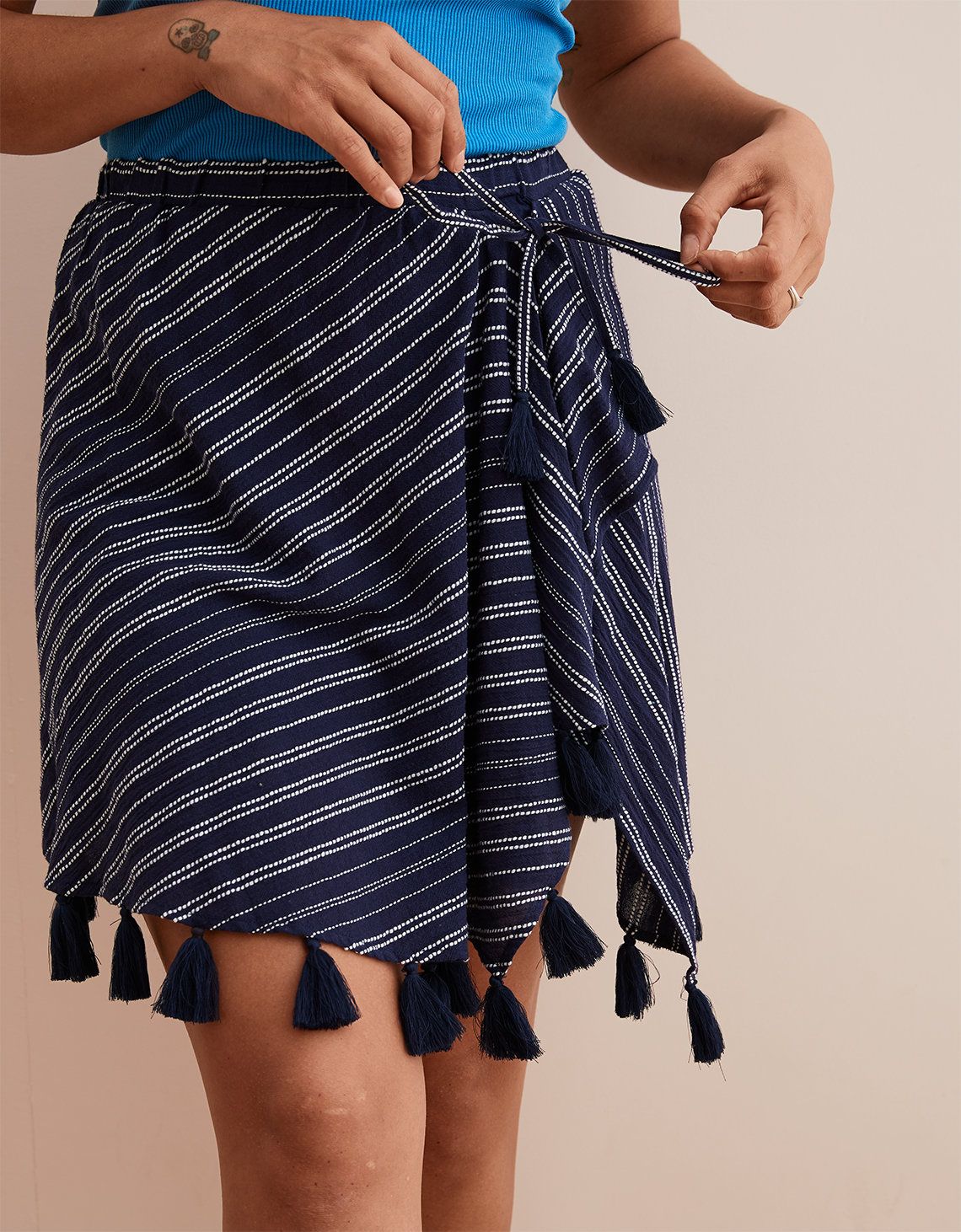 Aerie Tassel Wrap Skirt | American Eagle Outfitters (US & CA)