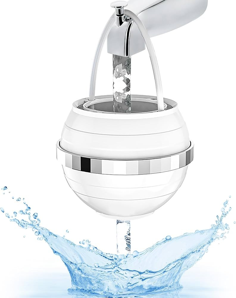 Bath Ball Filter for Tub - Bathtub Water Filter, Enhances Skin & Hair Care, Softens Hard Water, 2... | Amazon (US)