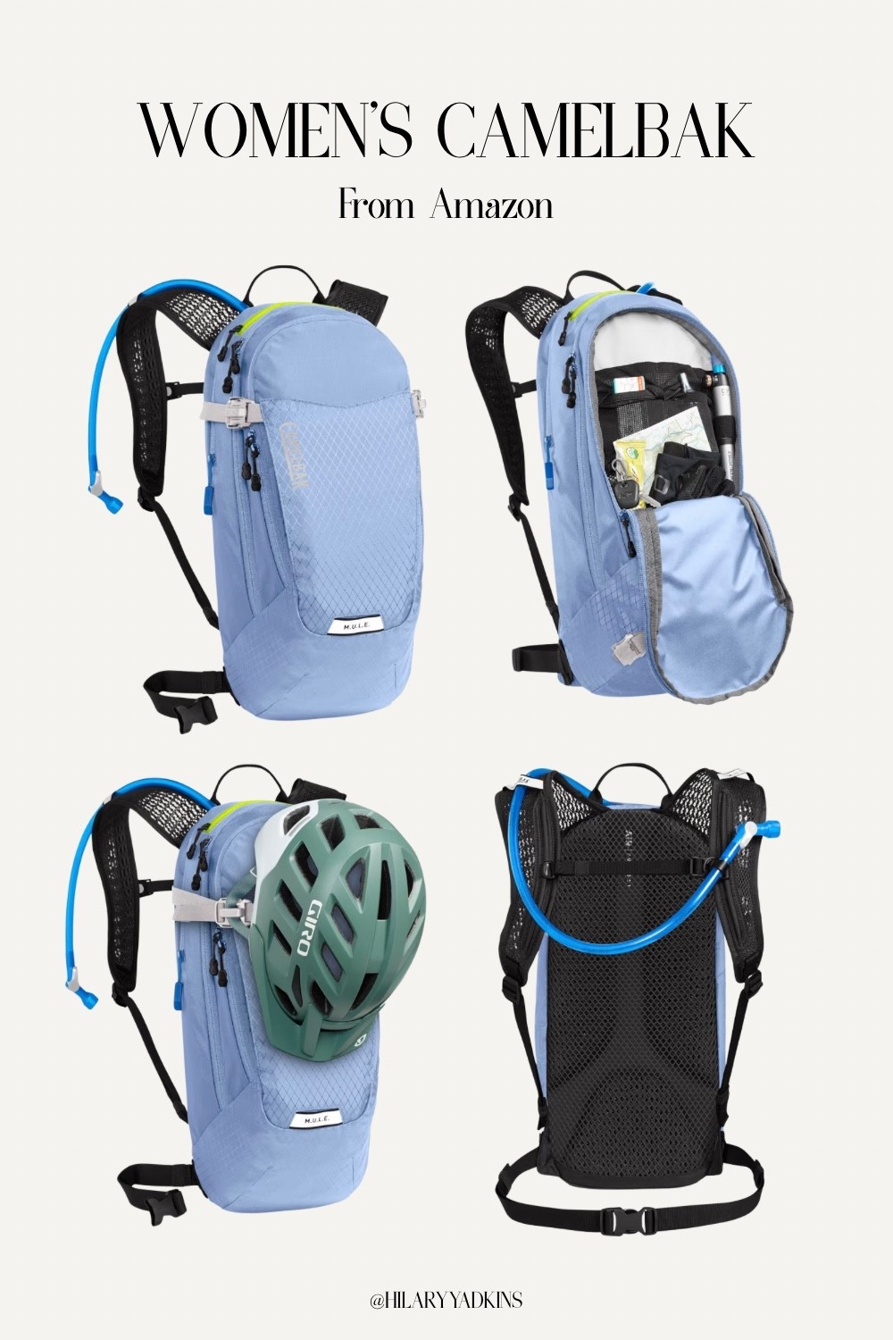 Trail days made easier 🚴‍♀️💧
This women’s CamelBak from Amazon holds everything — water, snacks, gear — without feeling bulky. So good for hikes + biking!

#AmazonFinds #CamelBak #OutdoorGear #HikingEssentials #BikingGear #AdventureReady #TrailStyle #WomenWhoHike #OutdoorFavorites #MountainBike #Outdoors #Amazon #Utah 

#LTKItBag #LTKTravel #LTKActive