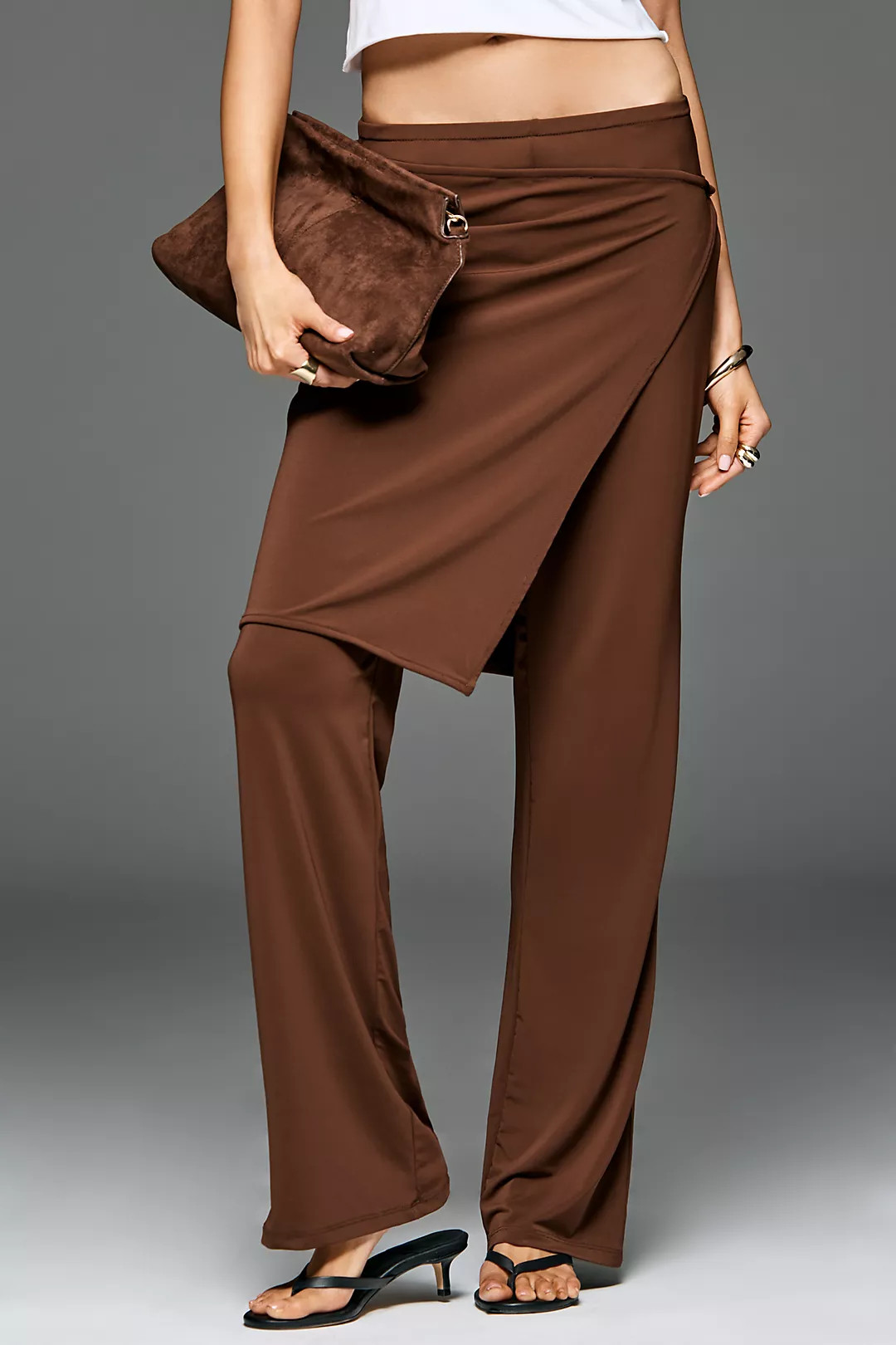 By Anthropologie Wrap Skirt Pants | Anthropologie (US)