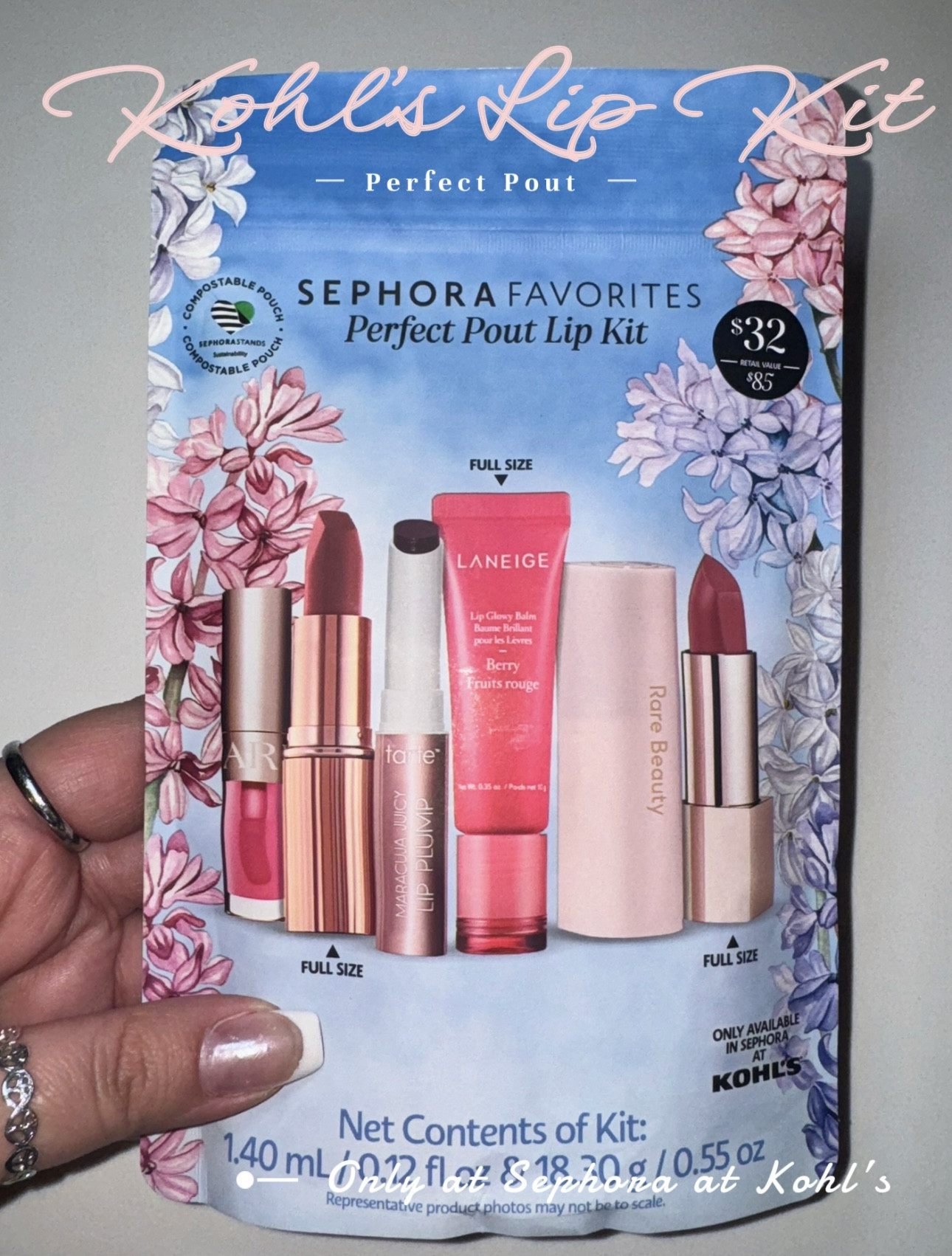 The Sephora Favorites “Perfect Pout Lip Kit” at Kohl’s 🖤 

It arrived and it is amazing! The lip products are so pretty! I am obsessed. 



#LTKGiftGuide #LTKbeauty #LTKstyletip