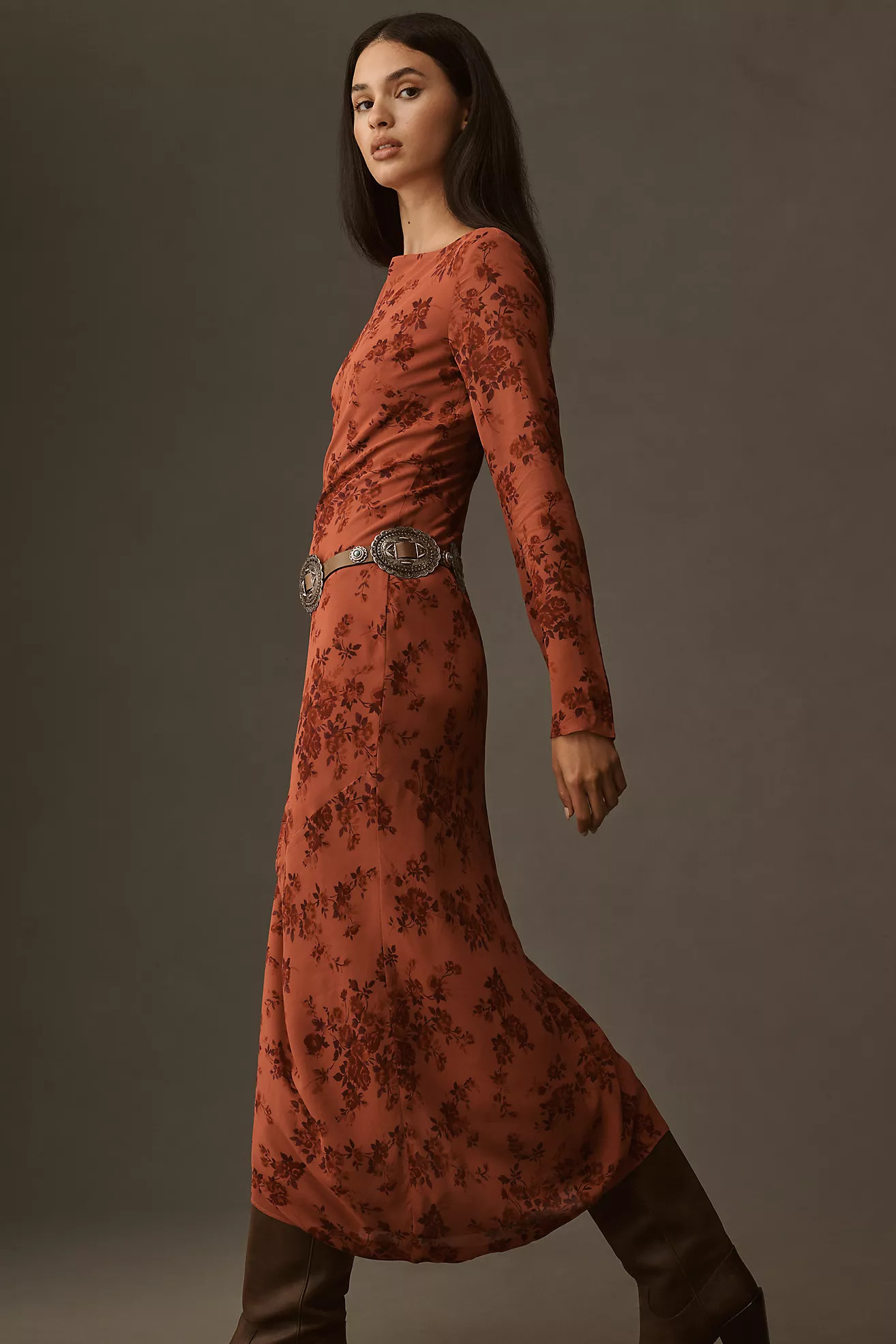 Reformation Esra Long-Sleeve Maxi Dress | Anthropologie (US)