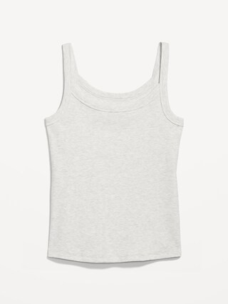 Fitted Rib-Knit Tank Top | Old Navy (US)