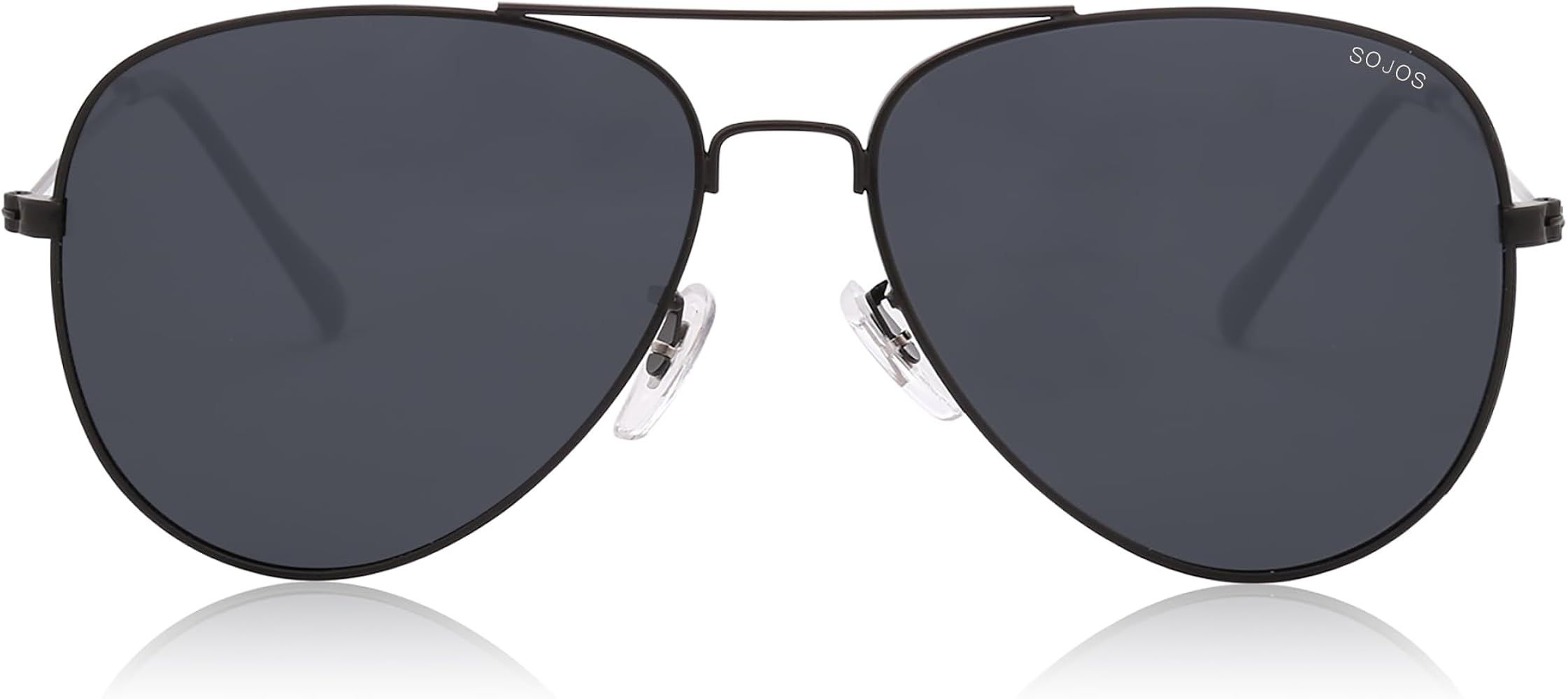 SOJOS Classic Aviator Polarized Sunglasses for Men Women Vintage Retro Style | Amazon (US)