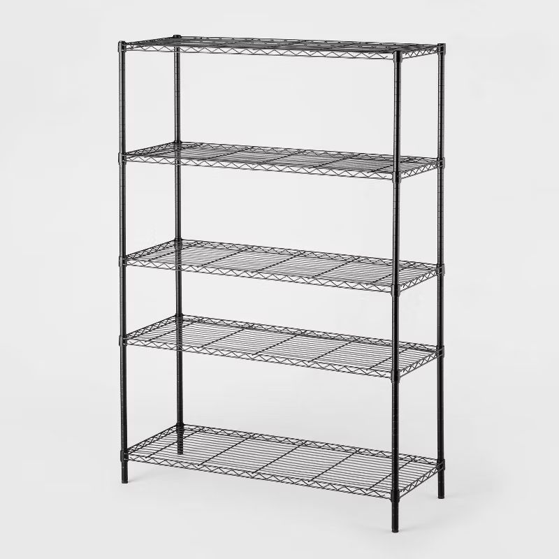 5 Tier Wide Wire Shelving - Brightroom™ | Target