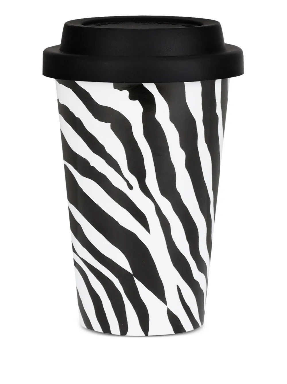 Dolce & Gabbana zebra-print ceramic travel mug - White | Farfetch Global