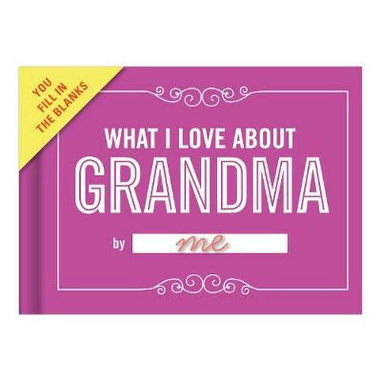 Knock Knock What I Love About Grandma Fill In The Love Journal | Walmart (US)