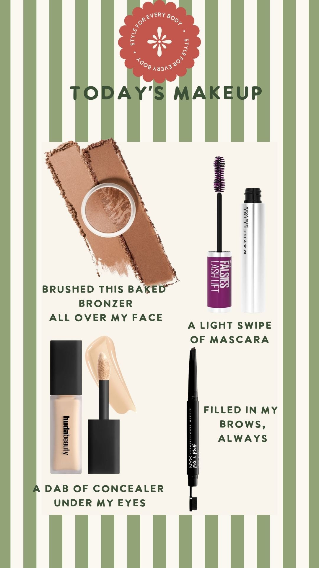 A super easy, under 5 minute makeup look that adds a little coverage and warmth! 

 #LTKgrwm #LTKOver40 #LTKBeauty