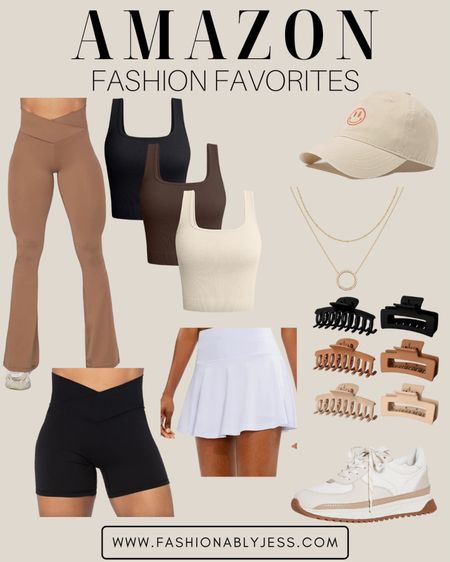 Some of my fashion faves from Amazon! Perfect if you’re looking for some cute basics for the summer! 
#amazonfinds #amazonfashion #basics

#LTKunder50 #LTKstyletip #LTKFind