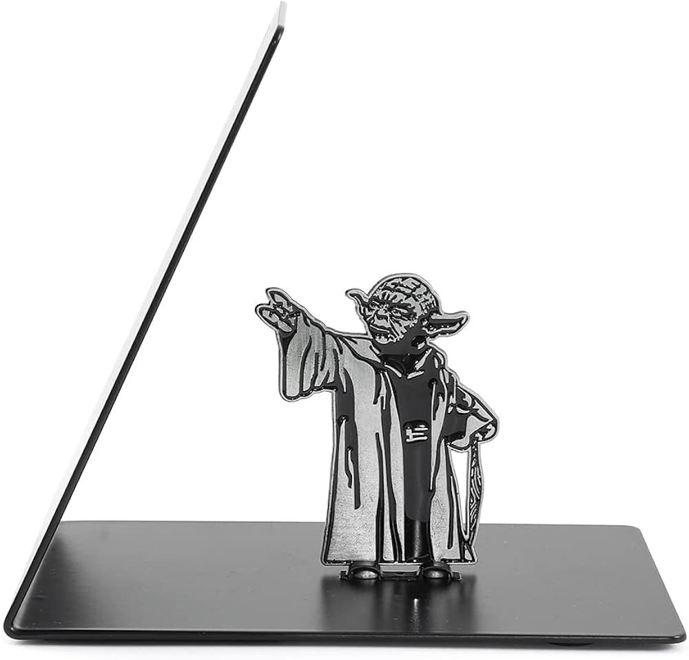 Premium Heavy-Duty Metal Bookend - Black L-Shaped Bookend Supports on Office Desk, Creative Gift ... | Amazon (US)