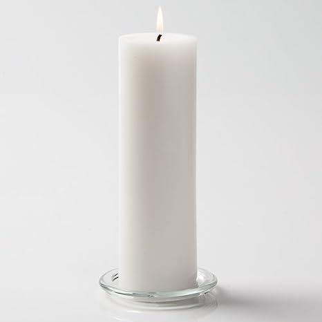 Richland® 3" X 9" Hand Poured White Pillar Candle | Amazon (US)