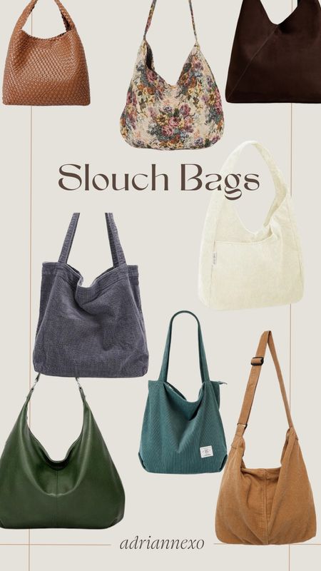 super into slouch/hobo bags for this autumn and winter 2023! paired with oversized sweatshirts too 🤩

#LTKitbag #LTKunder50 #LTKSeasonal