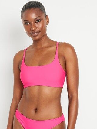 Scoop-Neck Bikini Swim Top for Women | Old Navy (CA)