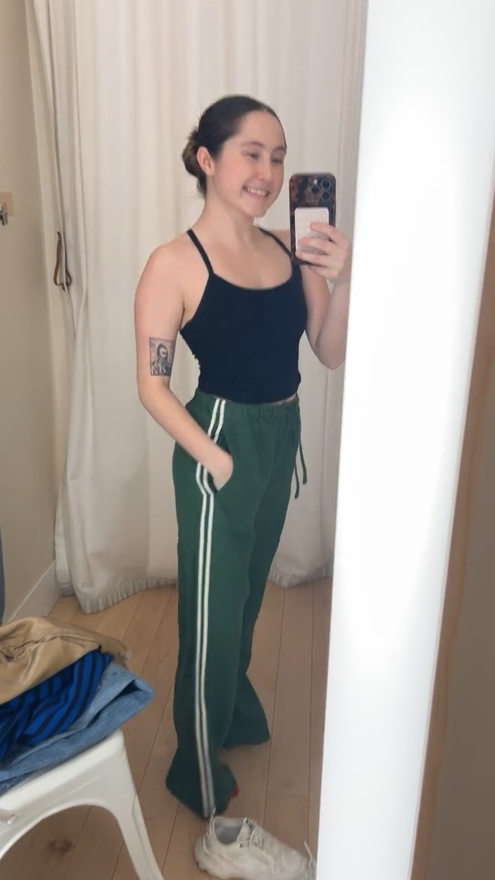 Madewell new arrivals for spring! Obsessed with these linen track pants! 15% off in the app rn! 

#LTKSpringSale #LTKootd #LTKSeasonal