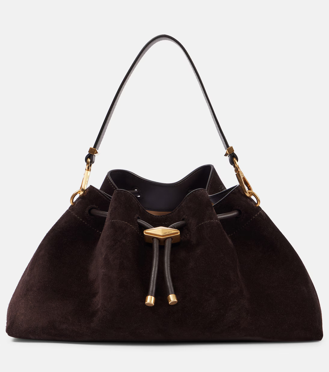 Bon Bon Small suede bucket bag | Mytheresa (UK)
