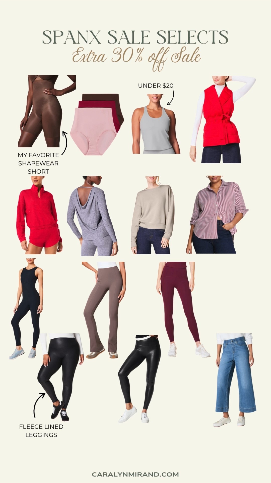 Spanx sale alert! Get 30% off sale items through 10/26 with code EXTRA30. I usually wear size 1X at Spanx. Sharing some of my sale top picks including my favorite shapewear shorts! 

#LTKStyleTip #LTKSeasonal #LTKSaleAlert