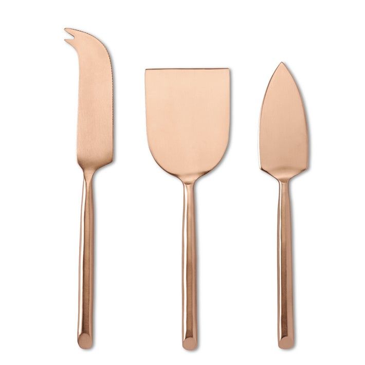 Copper Cheese Knives, Set of 3 | Williams-Sonoma