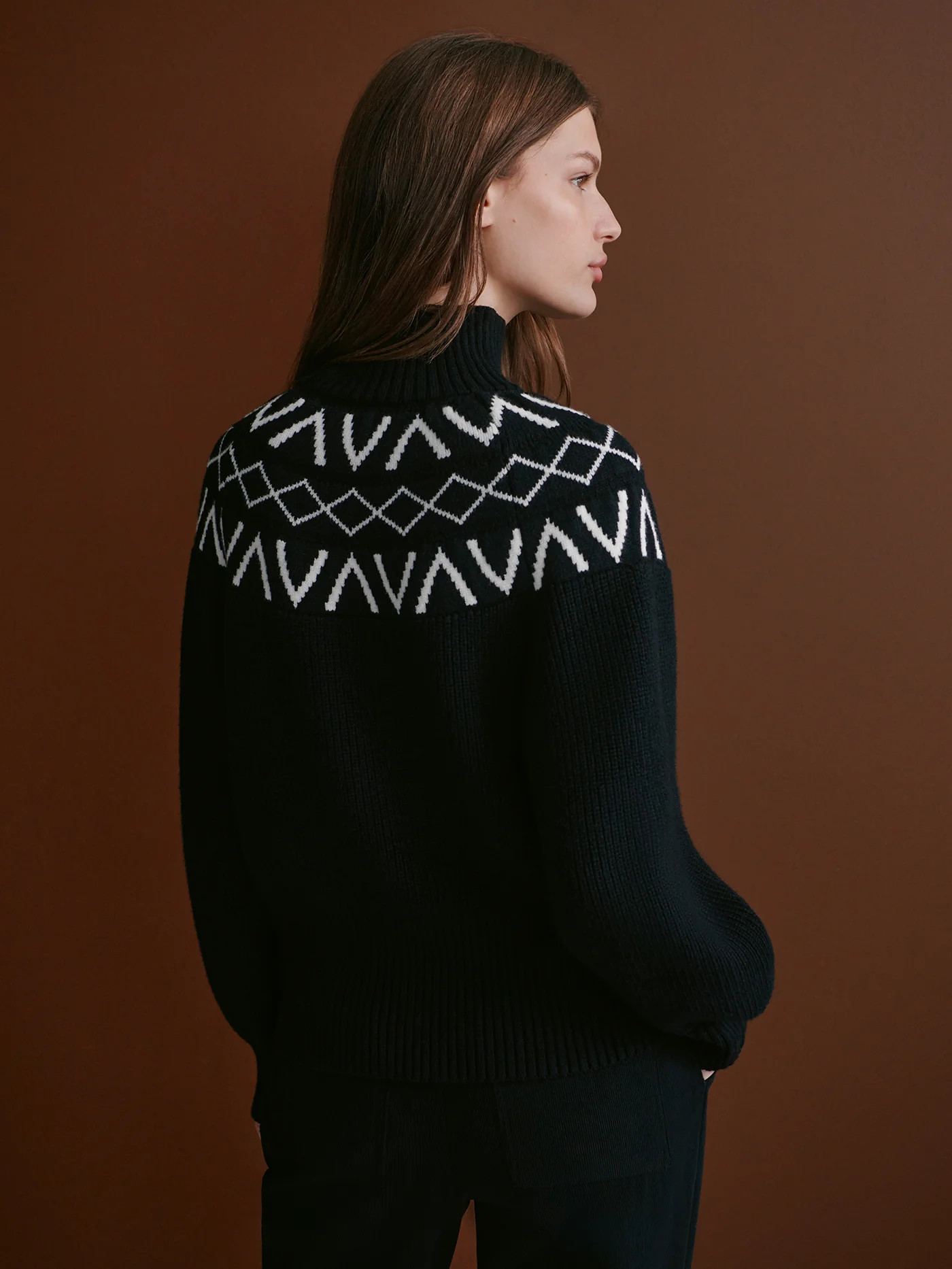 Marcie Fairisle Yoke Knit | VARLEY UK | Varley UK