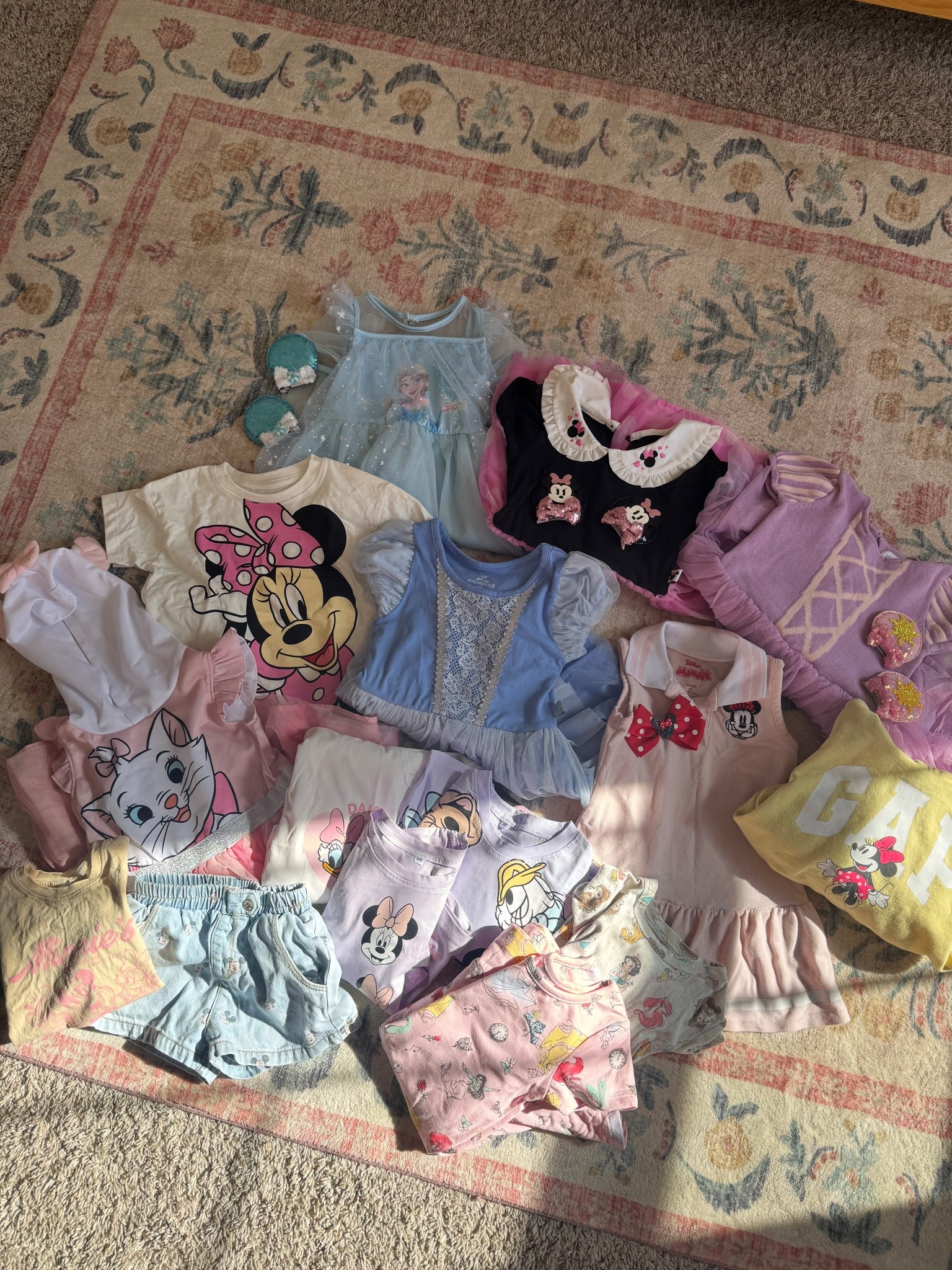 Toddler girl Disney outfits 👑💗 