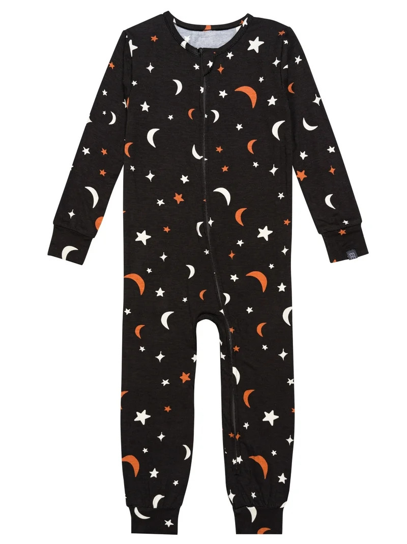 Modern Moments by Gerber Baby and Toddler Neutral Halloween One-Piece Pajama, Newborn - 5T - Walm... | Walmart (US)