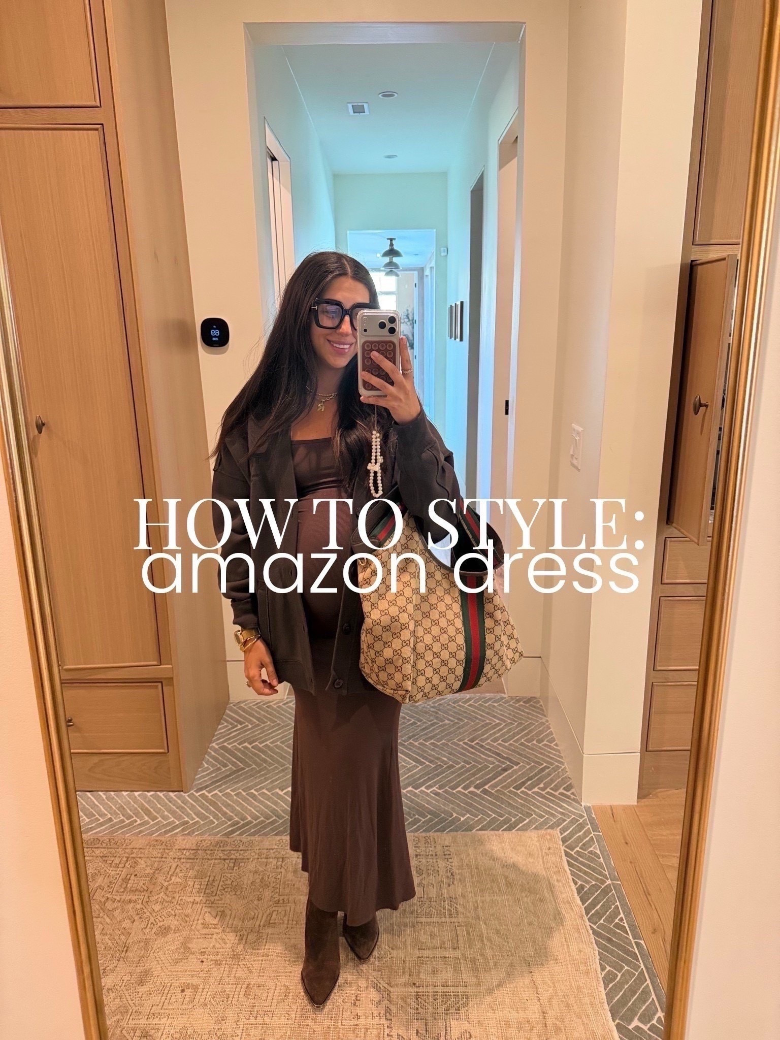 Dress: medium
Cardigan: medium 

amazon dress, how to style, fall neutral, dress, casual style, maxi dress, cardigan styling, Dede Raad, Dress Up Buttercup, Nashville, mom of 3, bump friendly 

#LTKBump #LTKFindsUnder50 #LTKFindsUnder100