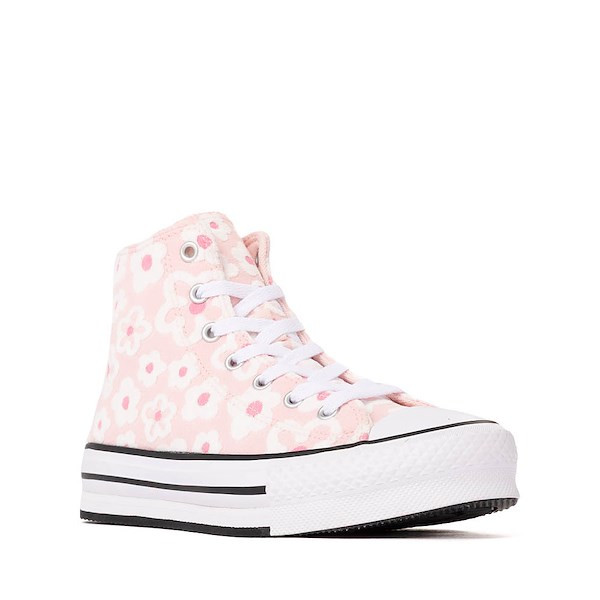 Converse Chuck Taylor All Star Hi Lift Sneaker - Little Kid - Pink / Flocked Flowers | Journeys
