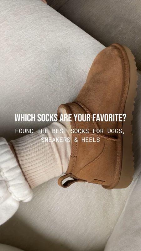 Amazon Finds: the best socks to wear with sneakers, heels, and sandals! Xx 

#LTKVideo #LTKstyletip #LTKSeasonal
