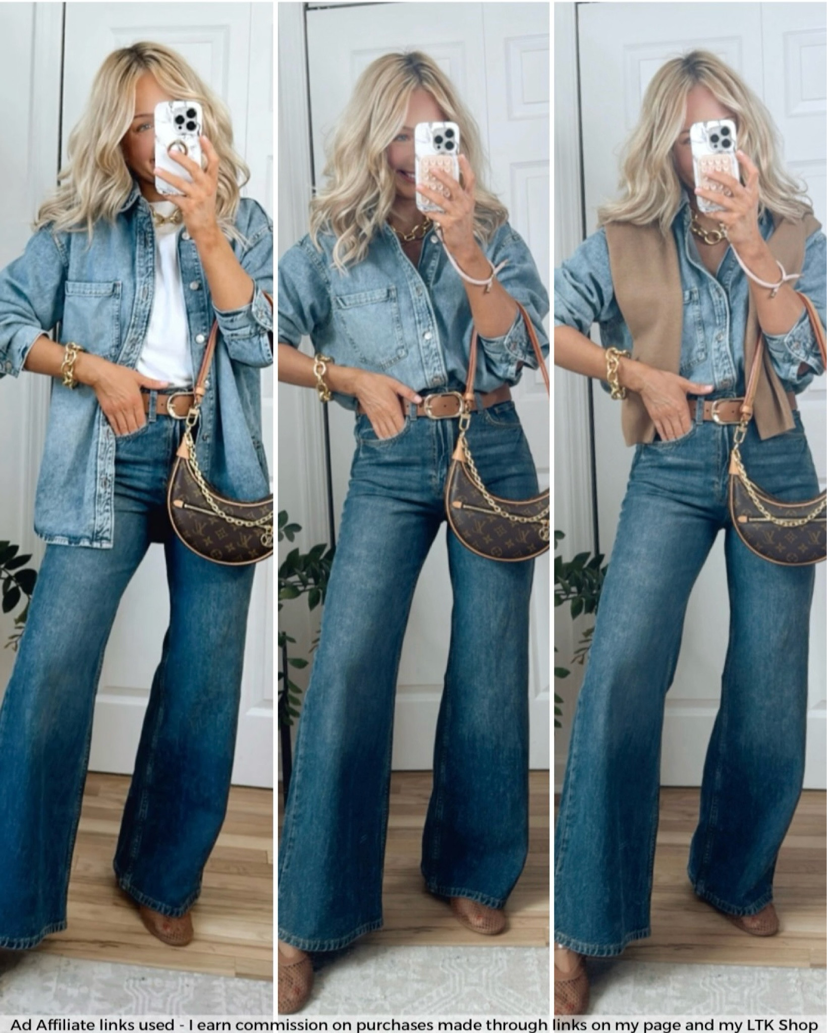 Double denim styled 3 ways!

#LTKStyleTip