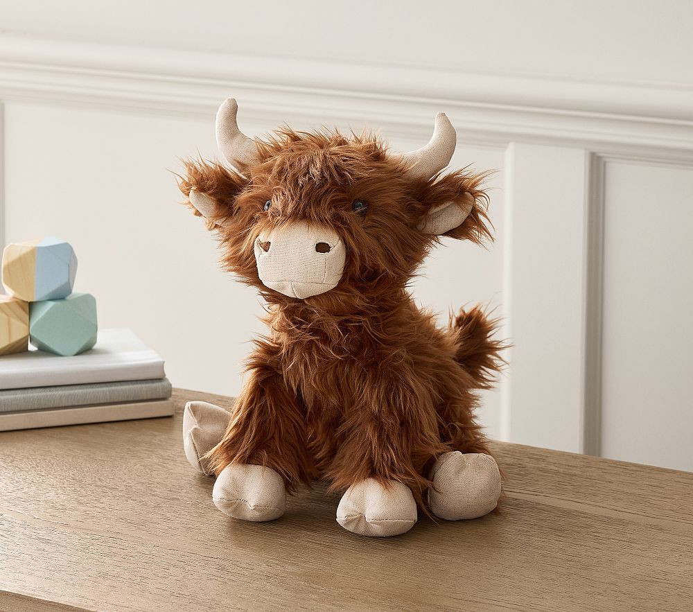Highland Cow Farmyard Plush | Pottery Barn Kids