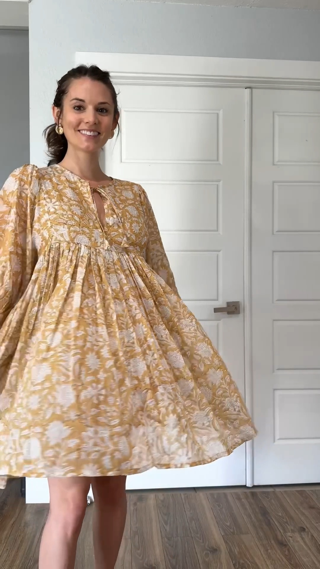 Love my Kyra mini in cumin! Beautiful soft color 
I am wearing a medium!
34DDD 
5’3

#LTKBump #LTKStyleTip #LTKSummerEdit