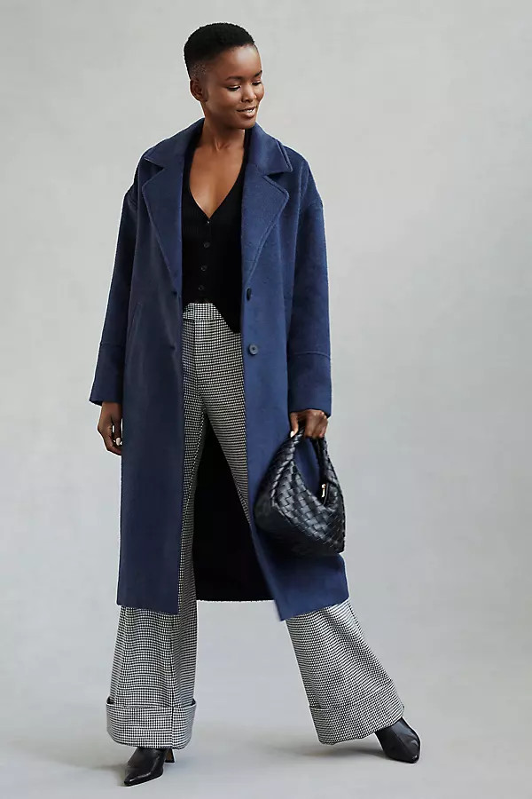 Greylin Bryce Brushed Oversized Coat | Anthropologie (US)