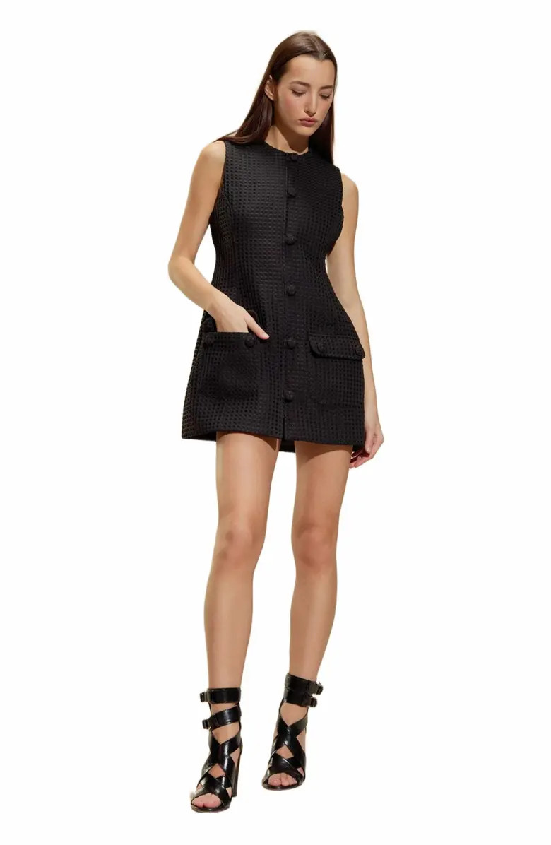 Cynthia Rowley SLEEVELESS JACQUARD MINI DRESS | Nordstrom | Nordstrom