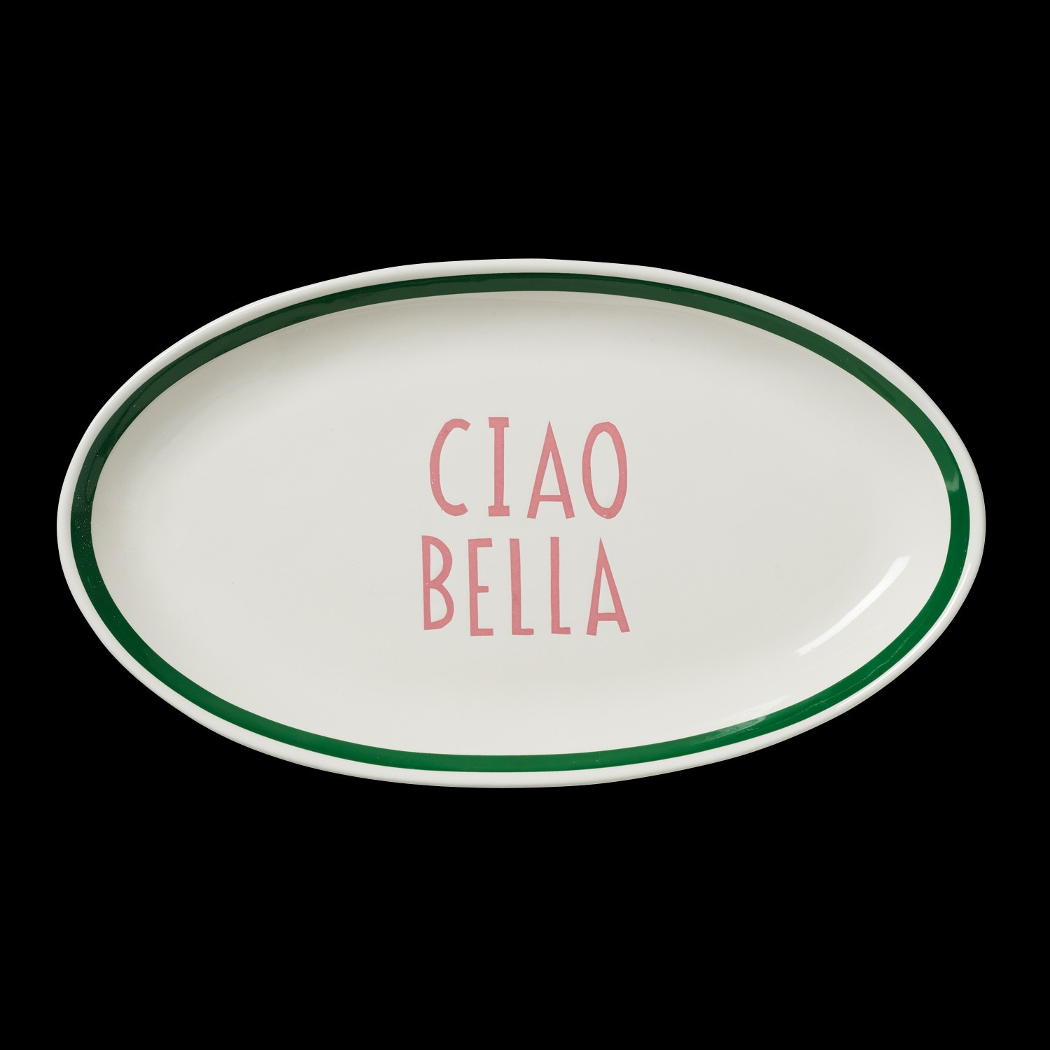 Ciao Bella Oval Platter | In the Roundhouse