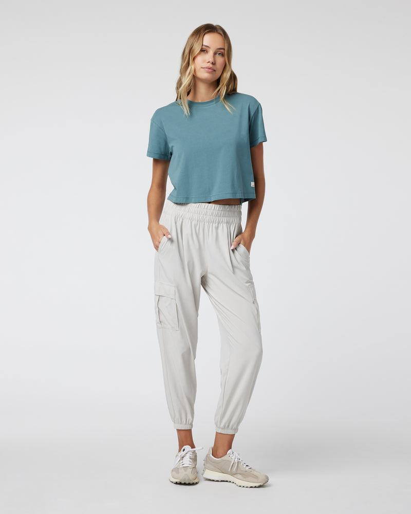 Short Sleeve Feather Cross Back | Vuori Clothing (US & Canada)