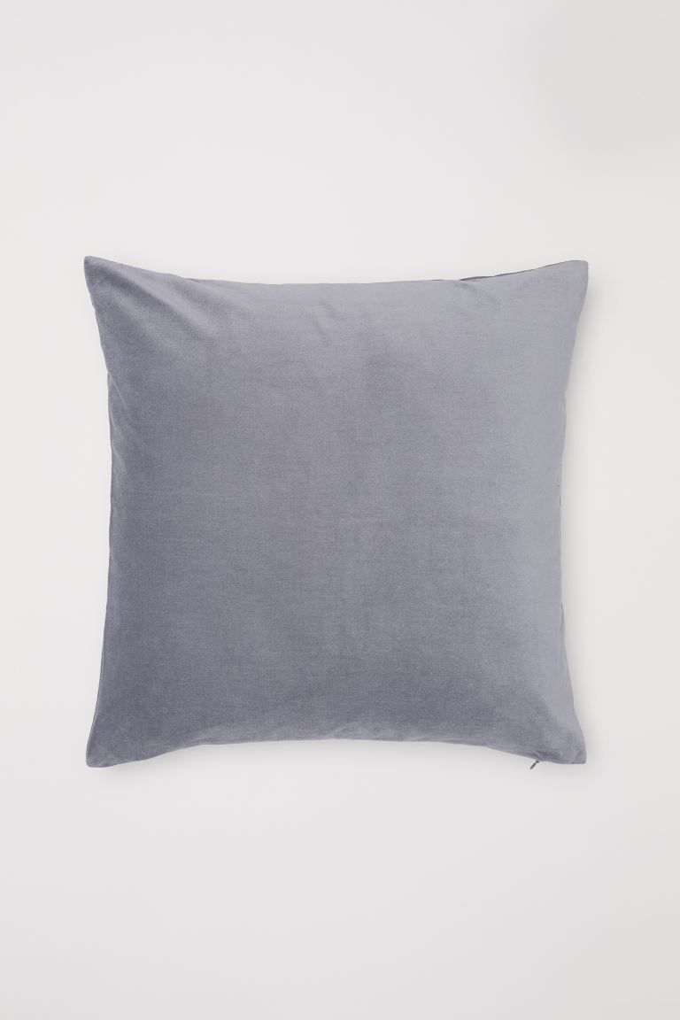 Cotton Velvet Cushion Cover | H&M (US)