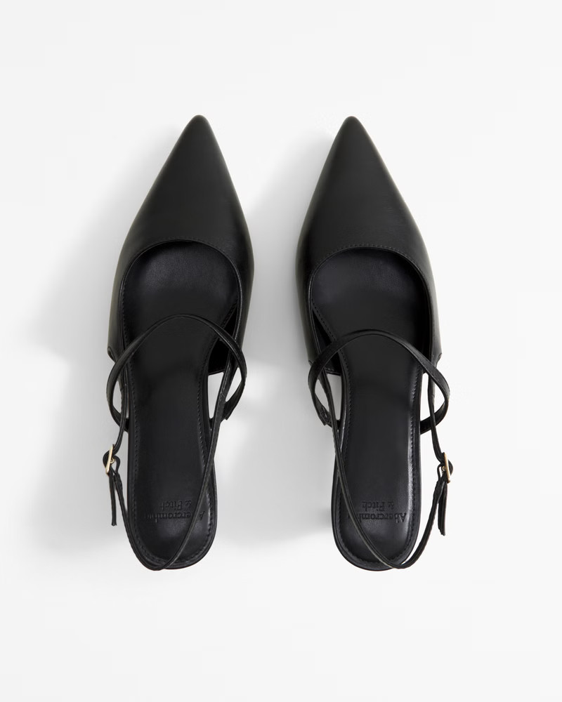 Sling-Back Heels | Abercrombie & Fitch (US)