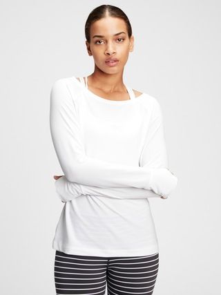 GapFit Breathe Boatneck T-Shirt | Gap (US)