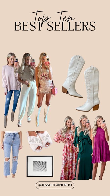 top ten, best sellers, fashion, fall outfit inspo, dresses, boots, jeans, bridal, gallery wall, home decor

#LTKshoecrush #LTKhome #LTKstyletip