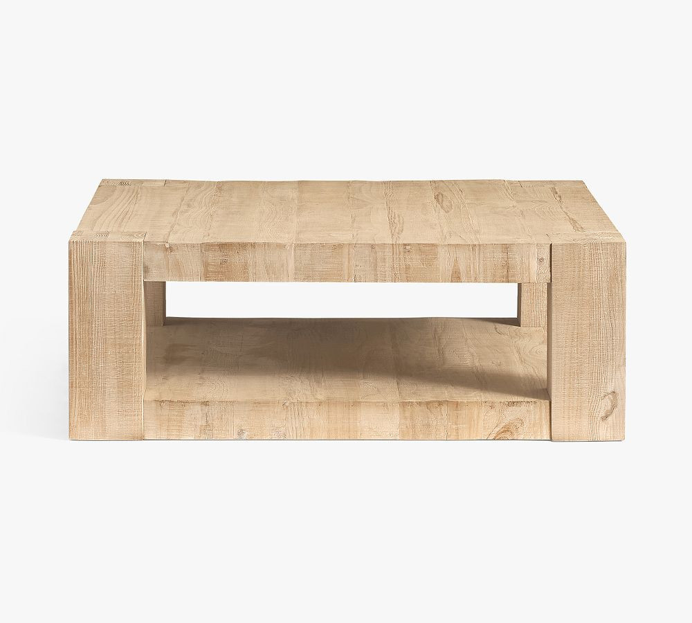 Rockport Square Reclaimed Wood Coffee Table (44") | Pottery Barn (US)