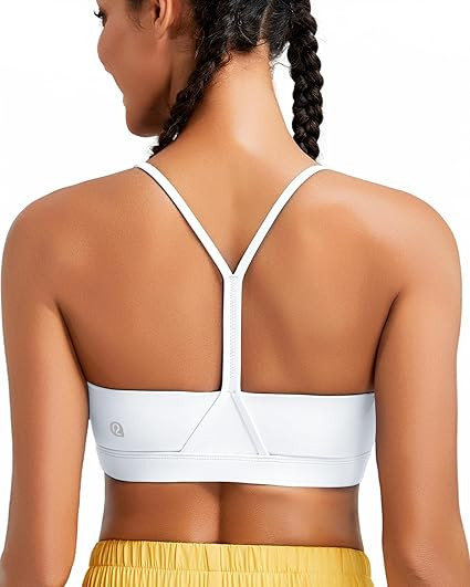 RUNNING GIRL Sports Bras for Women,Y-Back Medium Support Workout Sports Bra Padded Racerback Supp... | Amazon (US)