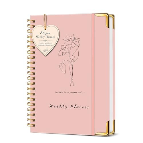 Undated Weekly Planner, Weekly To Do List Notebook with Habit Tracker, A5 | Amazon (US)