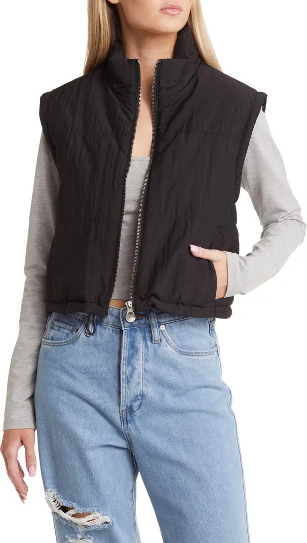 Cropped Puffer Vest | Nordstrom