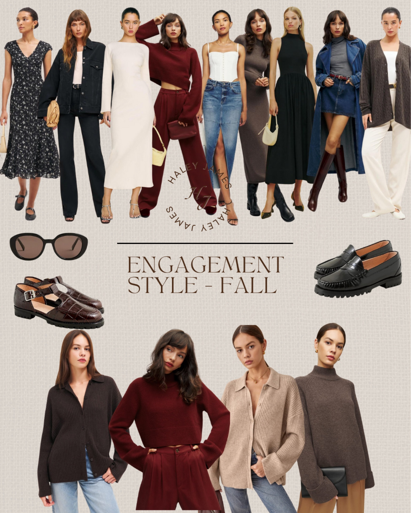 Haley James Engagement Style: Fall Fashion #fallfashion #haleyjames #reformation

#LTKstyletip #LTKshoecrush #LTKwedding